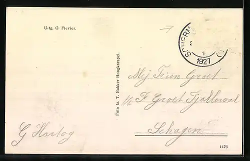 AK Schermerhorn, Strasse im Ort, Kinder und Auto