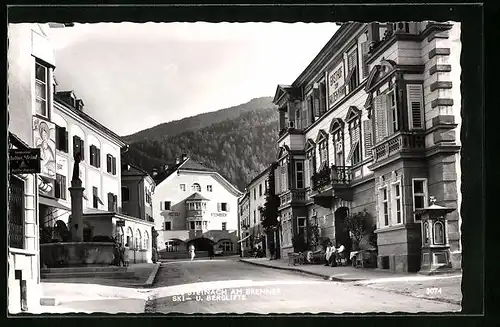 AK Steinach am Brenner, Hotel Steinbock, Julius Meinl Kaffee-Import