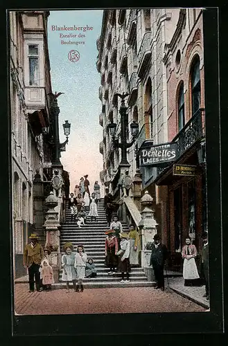 AK Blankenberghe, Escalier des Boulangers