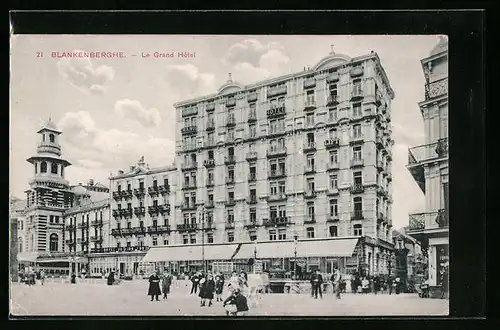 AK Blankenberghe, Le Grand Hôtel