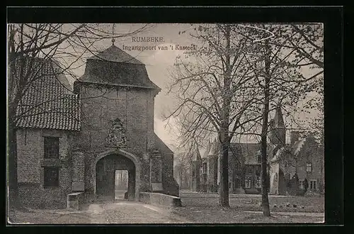 AK Rumbeke, Ingangspoort van `t Kasteel