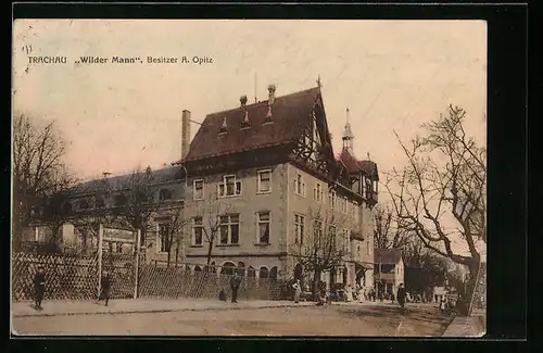 AK Dresden-Trachau, Gasthaus Wilder Mann