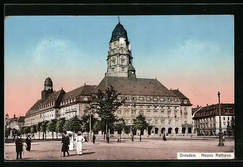 AK Dresden, Neues Rathaus