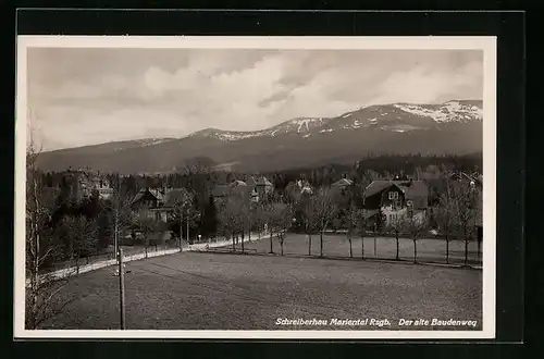 AK Schreiberhau /Mariental, Der alte Baudenweg