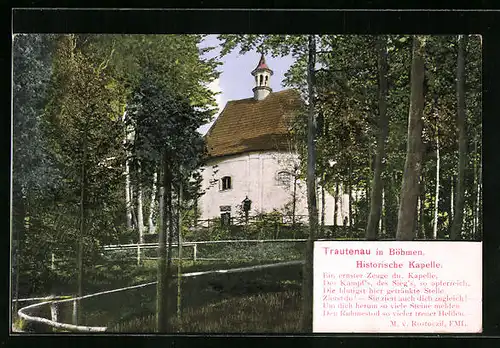 AK Trautenau / Trutnov, Historische Kapelle
