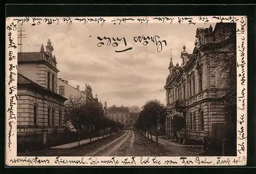 AK Lazne Belohrad, Lazenska ulice