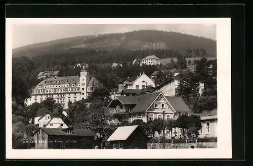 AK Johannisbad im Riesengebirge, Panorama