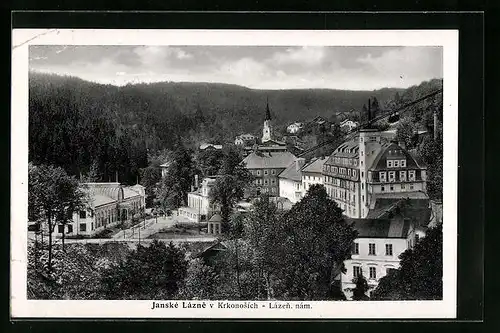 AK Janske Lazne v Krkonosich, Lazen nam