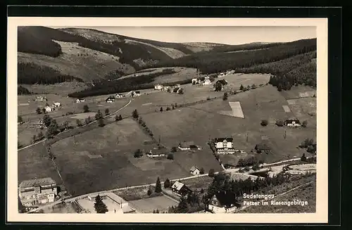 AK Petzer im Riesengebirge /Sudetengau, Panorama