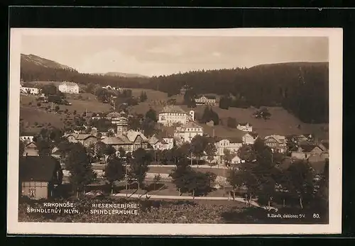 AK Spindelmühle /Riesengebirge, Panorama