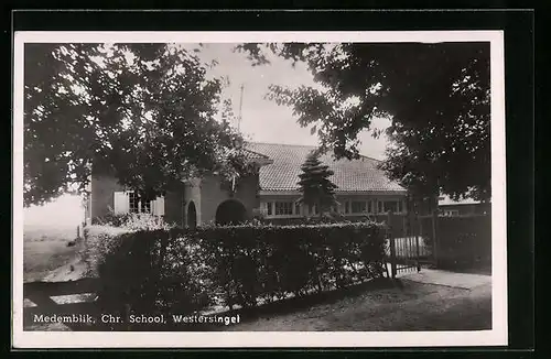 AK Medemblik, Chr. School, Westersingel