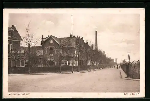 AK Ijmuiden, Wilhelminakade