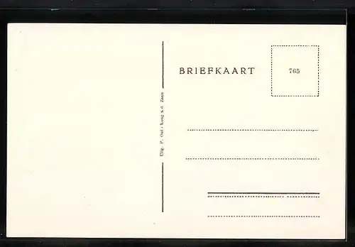 AK Zaandijk, Bij de Kerkstraat