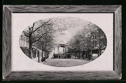 Präge-AK Zaandam, Gedempte Gracht