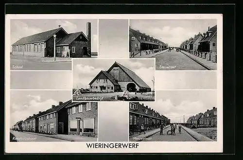 AK Wieringerwerf, Landbouwbedrijf, Sternstraat, School