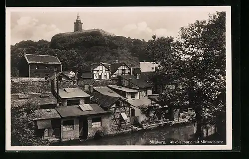 AK Siegburg, Alt-Siegburg mit Michaelsberg