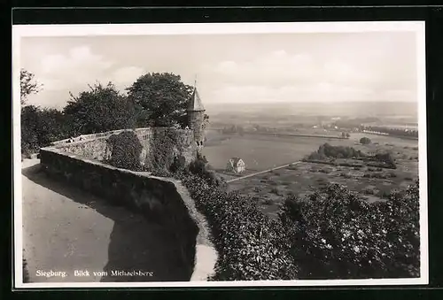 AK Siegburg, Blick vom Michaelsberg