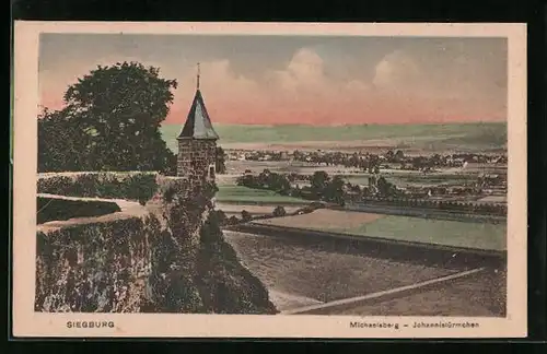AK Siegburg, Michaelsberg - Johannistürmchen