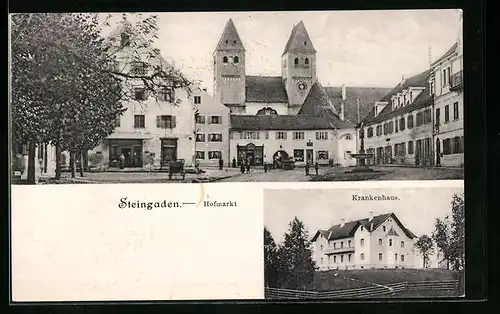 AK Steingaden, Hofmarkt und Krankenhaus