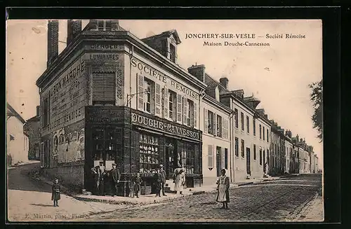 AK Jonchery-sur-Vesle, Société Rémoise, Maison Douche-Cannesson