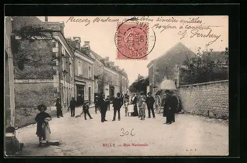 AK Rilly, Rue Nationale