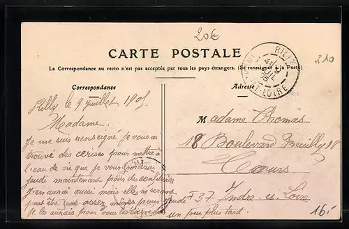 AK Rilly, Rue Nationale