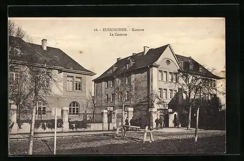 AK Euskirchen, Kaserne mit Soldaten