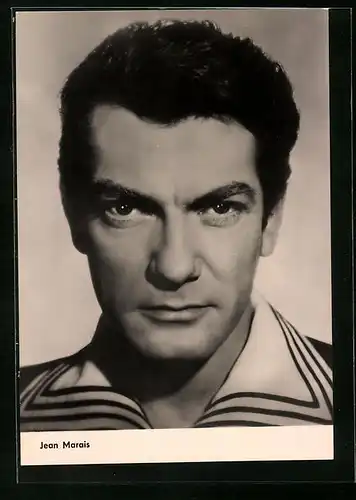 AK Schauspieler Jean Marais mit unzufriedenem Blick