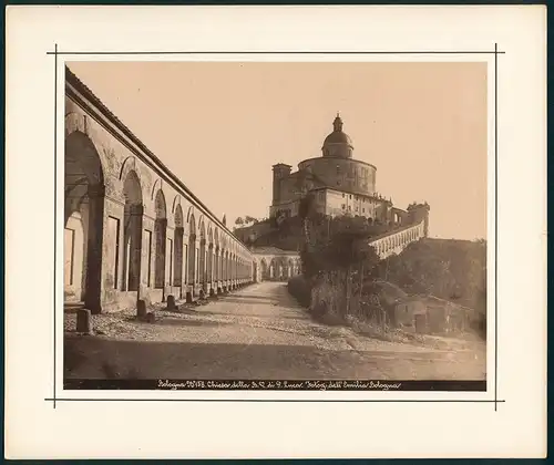 Fotografie Emilio Bologna, Ansicht Bologna, Chiesa della S. Luca