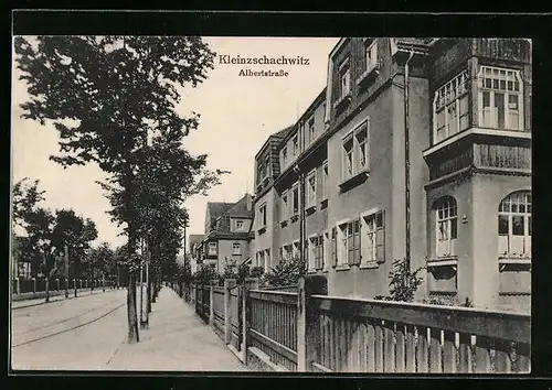 AK Dresden-Kleinzschachwitz, Albertstrasse