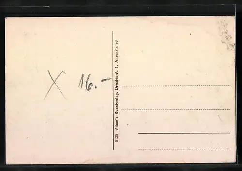 AK Dresden-Kleinzschachwitz, Albertstrasse