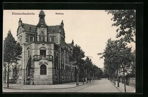 AK Dresden-Kleinzschachwitz, Rathaus