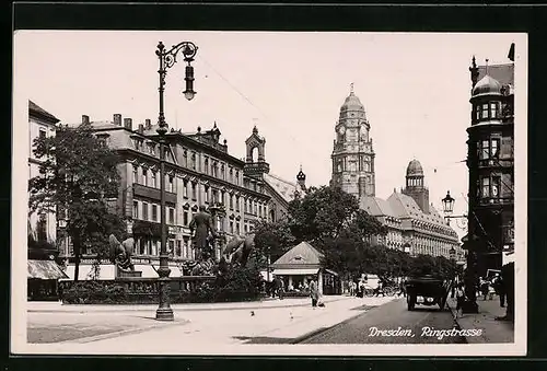 AK Dresden, Verkehr in der Ringstrasse