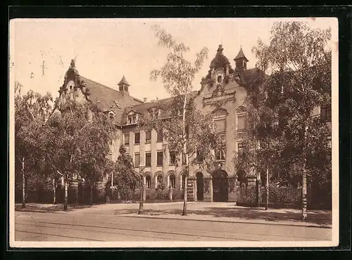 AK Dresden-Johannstadt, Ansicht vom Stadtkrankenhaus