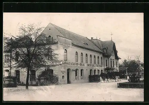 AK Dresden-Bühlau, Kurhaus und Gasthof