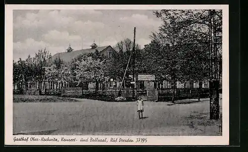 AK Roschwitz, Gasthof Ober-Roschwitz