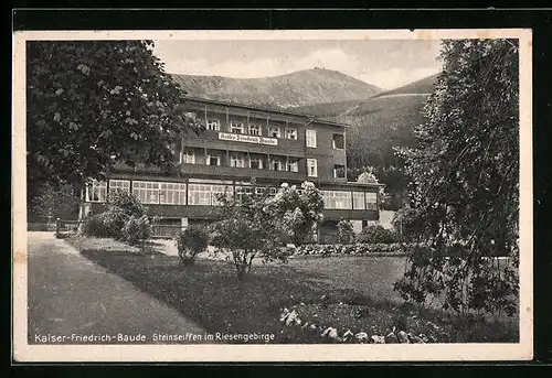 AK Steinseiffen, Hotel Kaiser-Friedrich-Baude