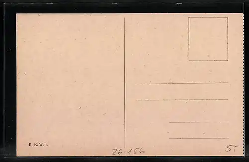 Künstler-AK Fritz Lach: Dürnstein a. Donau, Uferpartie