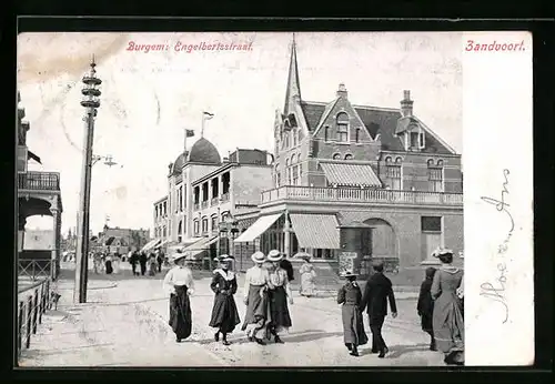 AK Zandvoort, Burgem: Engelbertstraat