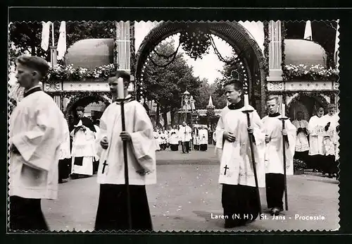 AK Laren, St. Jans - Processie