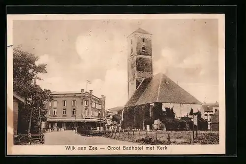 AK Wijk aan Zee, Groot Badhotel met Kerk