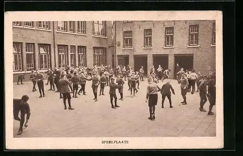 AK Medemblik, Pensionaat Huize St. Radboud, Speelplaats