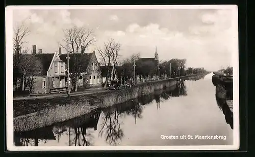 AK St. Maartensbrug, Strassenpartie