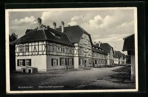 AK Grafenwöhr, Mannschaftsbaracke