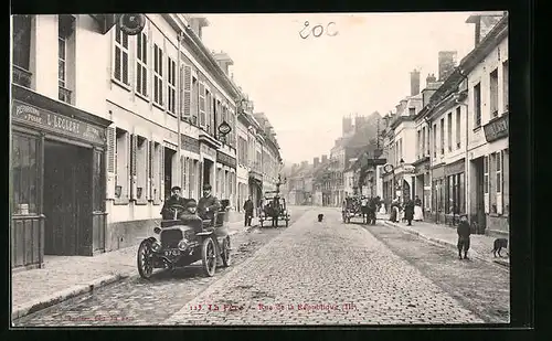 AK La Fère, Rue de la République