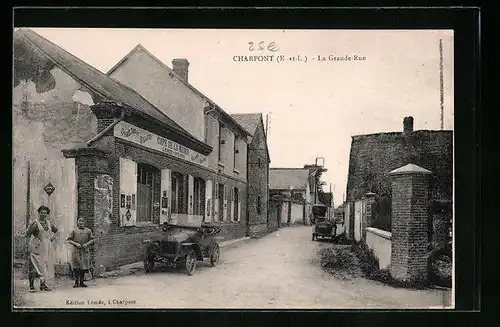 AK Charpont, La Grande Rue