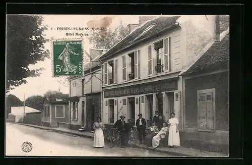 AK Forges-le-Bains, Hôtel Moderne