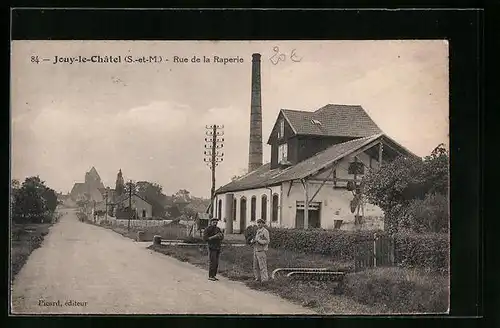 AK Jouy-le-Châtel, Rue de la Raperie