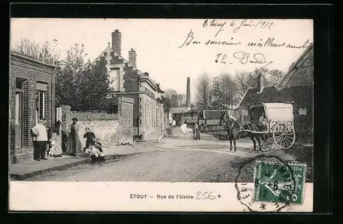 AK Étouy, Rue de l`Usine