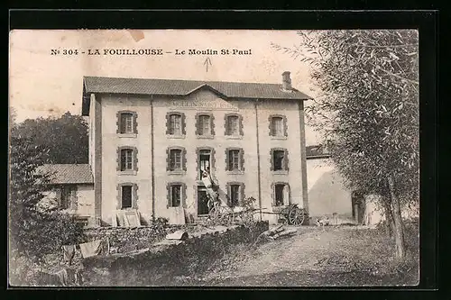 AK La Fouillouse, Le Moulin St-Paul